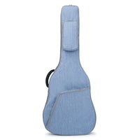 Padded Acoustic Guitar Gig Bag for 36-41 Inch Guitars, Double Shoulder Straps, Wear-Resistant
