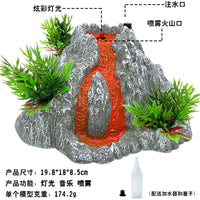 Volcano Eruption Model Toy Set with Spray, Light, and Sound Effects for Kids