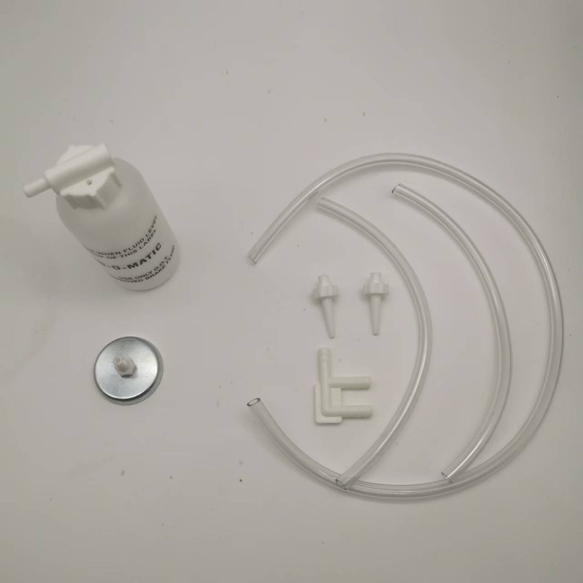 Universal Brake Fluid Bleeder Kit with Oil Collection Bottle