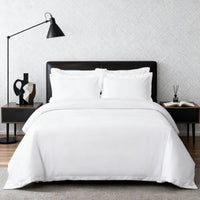 Hotel Collection Cotton Bed Sheet and Pillowcase Set for Guest Rooms