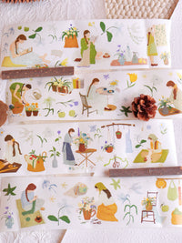 Spring Handmade Collection Washi Tape & Matte PET Tape for Journaling and Crafts
