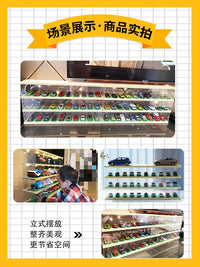 Tomy Hot Wheels Matchbox 1:64 Tomica Diecast Car Display Case Parking Lot Storage Box