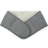 Wool Blend Lumbar Support Belt for Warmth and Abdominal Protection