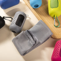 Portable Silicone Set Cooling Towel for Outdoor Sports and Fitness