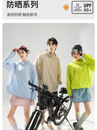 Unisex UPF 50+ Ice Silk Sun Protection Jacket for Fishing and Outdoor Activities