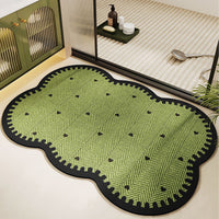 Luxury Diatomaceous Earth Bath Mat, Non-Slip Absorbent Quick Dry Bathroom Floor Mat