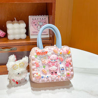 DIY Cream Glue Cartoon Crossbody Bag Craft Kit for Girls