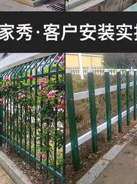 Galvanized Steel Garden Fence Outdoor Landscape Border