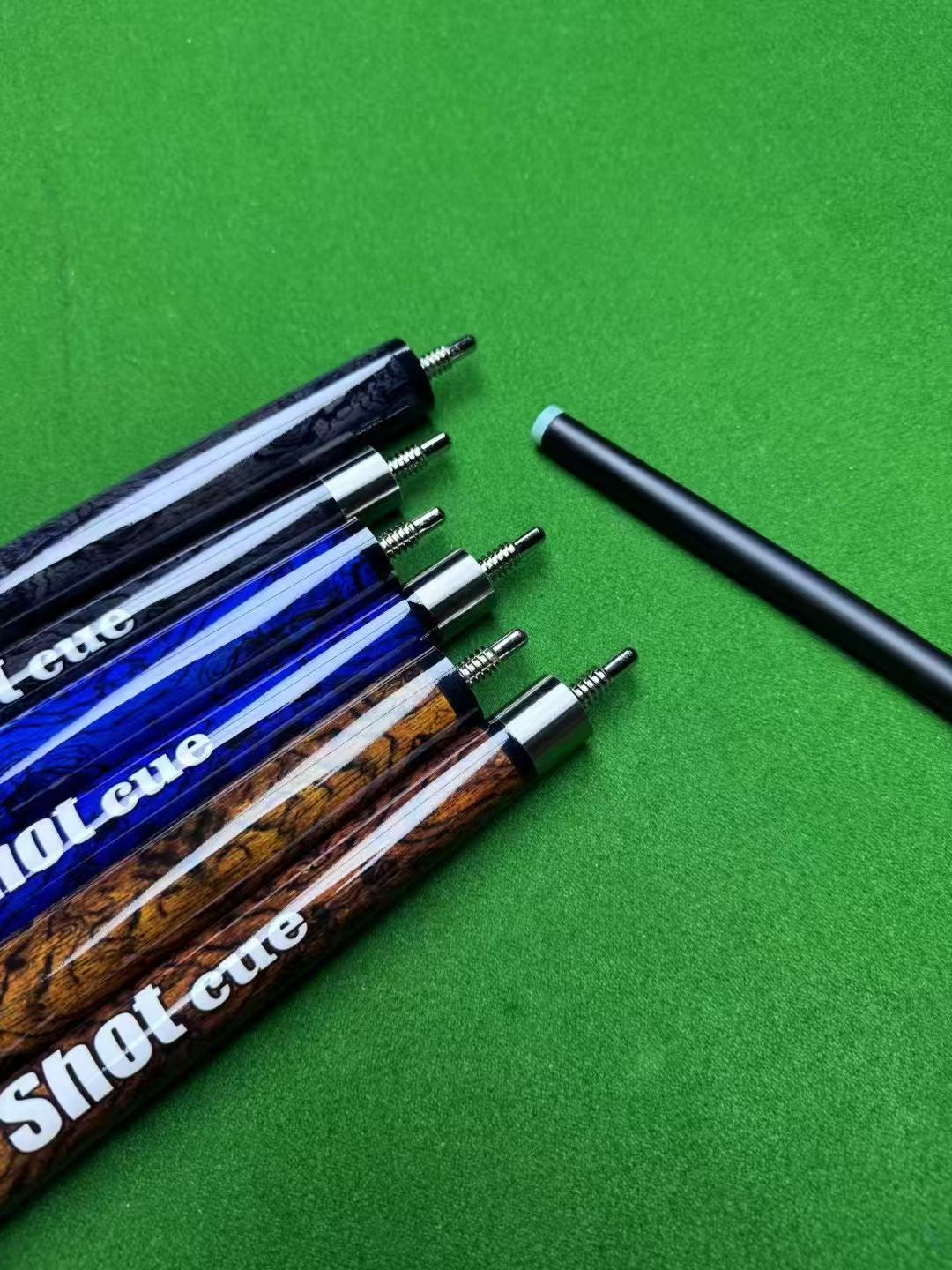Fiberglass 1/2 Joint Pool Cue Stick for Nine-ball, Jump/Break Cue