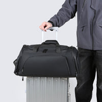 Outdoor Sports Gym Bag with Wet/Dry Separation & Shoe Compartment for Hiking Travel