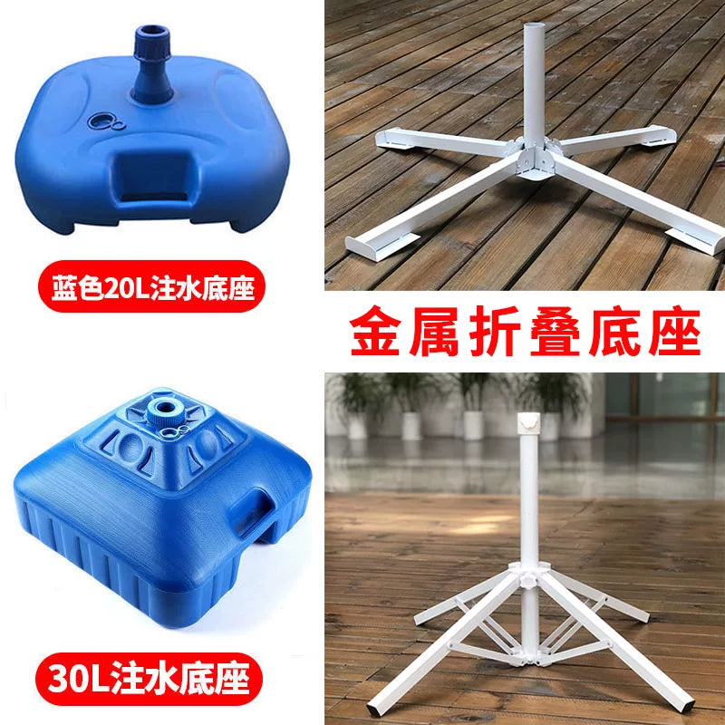 Outdoor Umbrella Base for Balloon Arch Fishing Umbrella Stall Sunshade