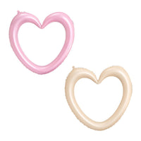 40-inch Hollow Heart Foil Balloon for Valentine's Day Decor