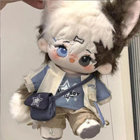 20cm Cotton Doll Clothes Set - Sweet & Casual Outfits for Plush Dolls