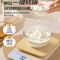 High-Precision Digital Kitchen Scale for Baking and Cooking, 0.1g Accuracy, Multiple Capacities