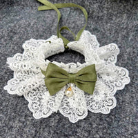 Pet Bandana Scarf for Dogs and Cats - Adjustable Bib Collar with Bell