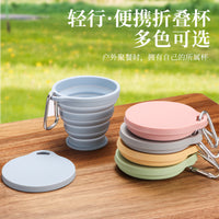 Food Grade Silicone Collapsible Travel Cup Portable for Camping and Outdoor Use