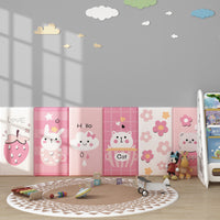 Cartoon Self-Adhesive Anti-Collision Wall Sticker for Kids' Room Headboard Decor