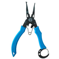 Titanium Plated Fishing Pliers, Straight Nose Lure Pliers, Split Ring Pliers, Hook Remover, PE Line Cutter