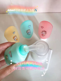 Portable Squeeze Bottle Set for Travel Toiletries - Shampoo, Lotion, Face Wash, Cosmetics