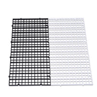 Aquarium Tank Cover Anti-Jump Net Transparent White Mesh Isolation Plate Bottom Filter Board Stone Mat