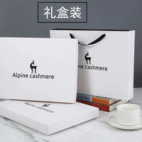 100% Cashmere Ring Spun Scarf for Women, Lightweight Summer Shawl, Spring/Autumn Versatile Sun Protection, Air Conditioning Room Silk Scarf