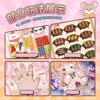 Man Xiaoman Interactive Puzzle Game Sticker Book for Girls