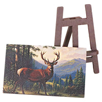Miniature Dollhouse Painting Easel & Palette Set for DIY Scene Decoration