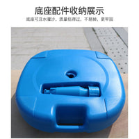 Outdoor Umbrella Base Stand for Patio Beach Fishing Market Umbrellas, Water/Sand Fillable Plastic Base