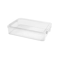 Large Capacity Transparent Plastic A4 Document Storage Box for Test Papers, Certificates, and Household Registers