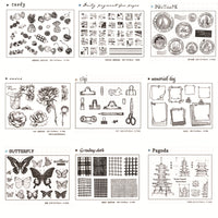 Clear Silicone Stamps for DIY Scrapbooking, Card Making, and Decorative Crafts