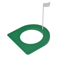 Golf Putting Cup Green Practice Hole Simulator with Flag