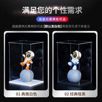 Acrylic Display Case for Collectibles, Action Figures, Models, and Toys with Door