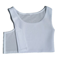 Breathable Chest Binder for Large Busts, Short-Style Sports Bra for Cosplay and Compression