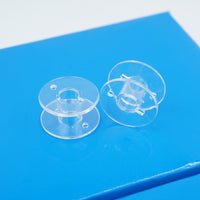 Clear Plastic Bobbins for Household Sewing Machines, Universal Fit