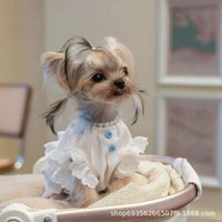 Pet Breathable Fly-Sleeve Shirt for Small Dogs and Cats