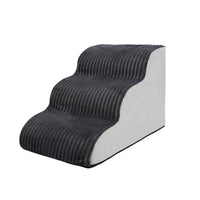 BLOBLO Pet Stairs Dog Cat Ramp with High Elastic Sponge, Washable Cover, Cooling Summer Design for Beds and Sofas