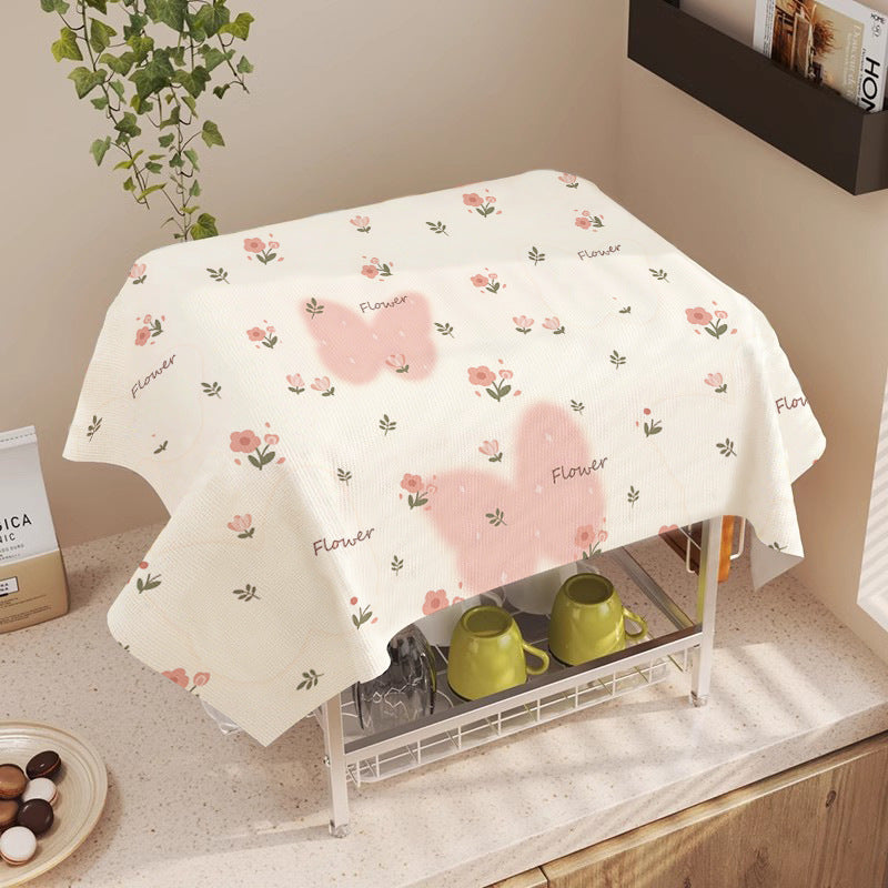 Floral Dust Cover for Small Appliances and Printers