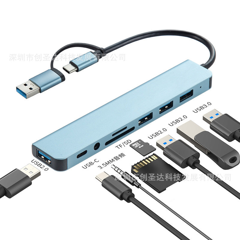 USB-C Hub with Multiport Adapter for Laptops