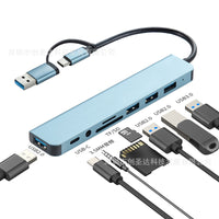 USB-C Hub with Multiport Adapter for Laptops