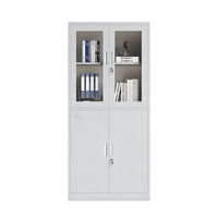 Steel Office Filing Cabinet with Lock for Document Storage