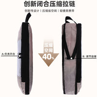 Travel Compression Packing Cubes Set - Large Capacity Portable Organizer Bags for Luggage