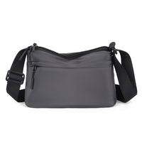 Men's Waterproof Oxford Cloth Shoulder Bag Lightweight Multi-pocket Crossbody Bag