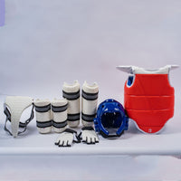 Thickened Taekwondo Protective Gear Set for Adults and Children - Invisible Flat Matte Starry Sky Pattern
