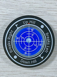 Golf Hat Clip Level Indicator for Slope Measurement