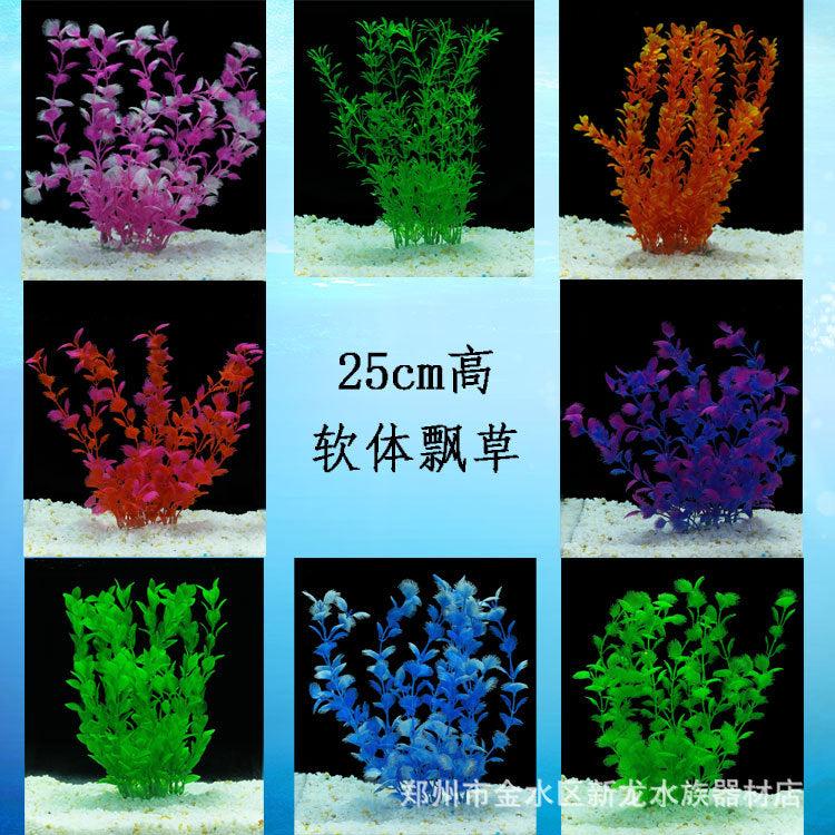 Aquarium Artificial Plant Decoration for Fish Tank Landscaping