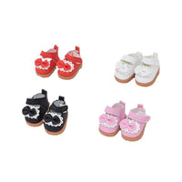 Doll Princess Shoes for 10cm Cotton Dolls and 8-inch BJD Dolls, 22cm Jointed Doll Clothing Accessories