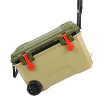 Portable Insulated Cooler Box with Handle/Wheels for Outdoor Picnic Camping Fishing