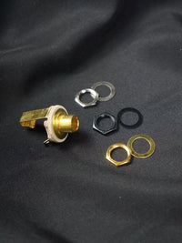 Electric Guitar 6.35mm Jack Nut and Washer Set with Wrench