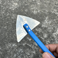 Stainless Steel Putty Knife Corner Tool for Wall Plastering, Drywall, and Diatom Mud Application