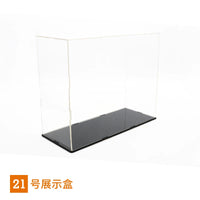 Acrylic Display Case for Collectibles, Action Figures, and Models - Dustproof Showcase Box